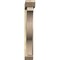 Ekena Millwork Funston Slat Rough Sawn Bracket w/ Offset Brace, Douglas Fir, 6"W x 34"D x 40"H BKT0604X34X40FST06RDF - alternate 3